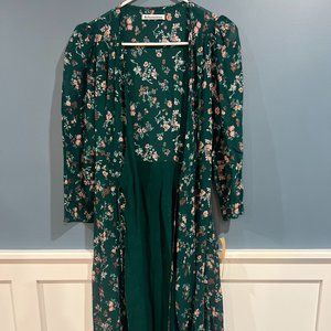 Reformation Melba Wrap Dress, Emilia (New!)